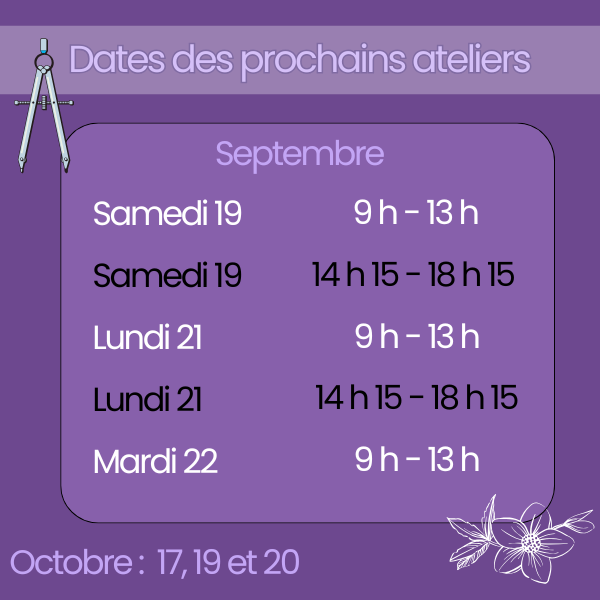 Dates ateliers
