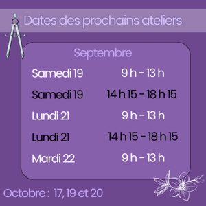 Dates ateliers