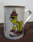 Mug skieur 3d