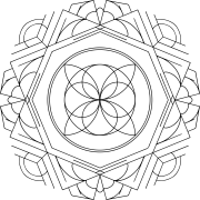 Prisme et logo noir